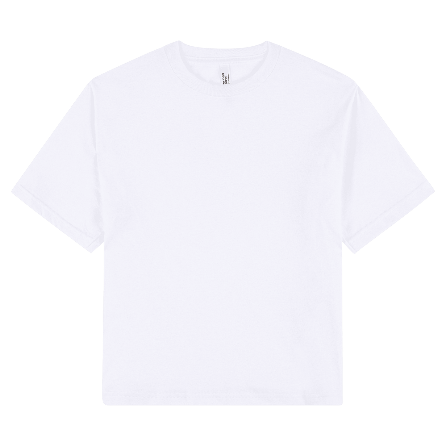 102 - 102 American Apparel Women's Fine Jersey Boxy T - UNBRANDED