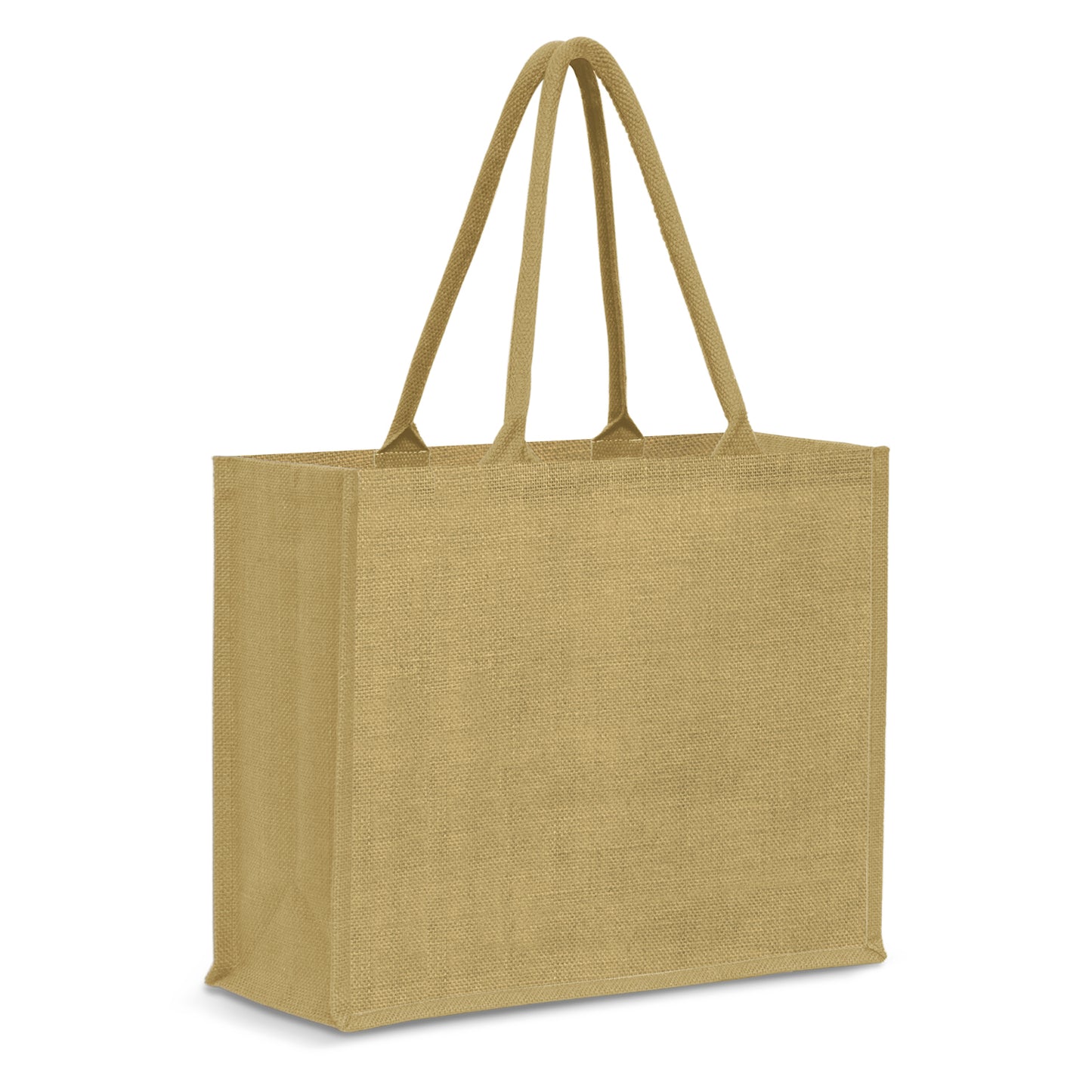 115327 - Modena Jute Tote Bag - BRANDED