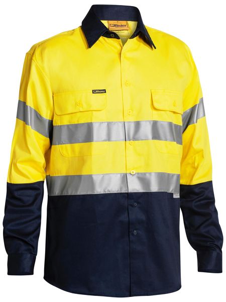 BT6456 - Taped Hi Vis Drill Shirt - UNBRANDED