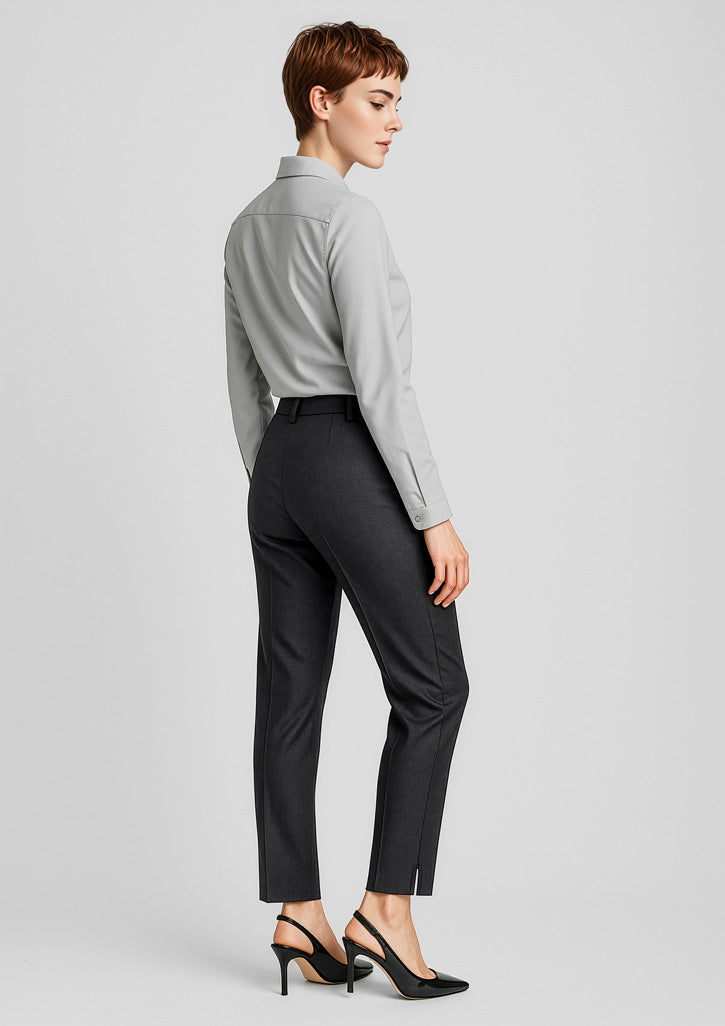 14017 - Womens Comfort Wool Stretch Slim Leg Pant - UNBRANDED