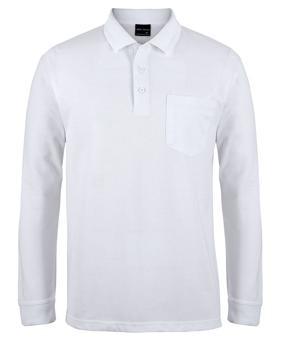 210PL - JB's 210 L/S POCKET POLO - UNBRANDED