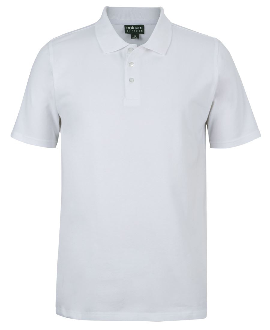 2STS - C of C COTTON S/S STRETCH POLO - UNBRANDED