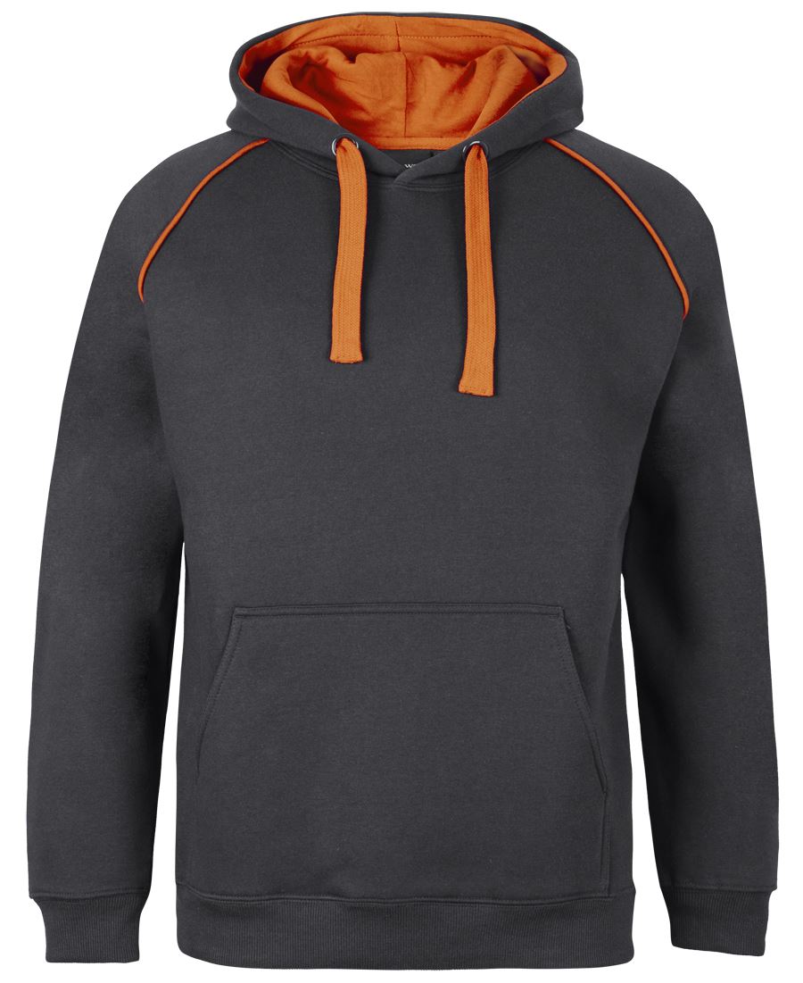 3CFH - JB's CONTRAST FLEECY HOODIE - UNBRANDED