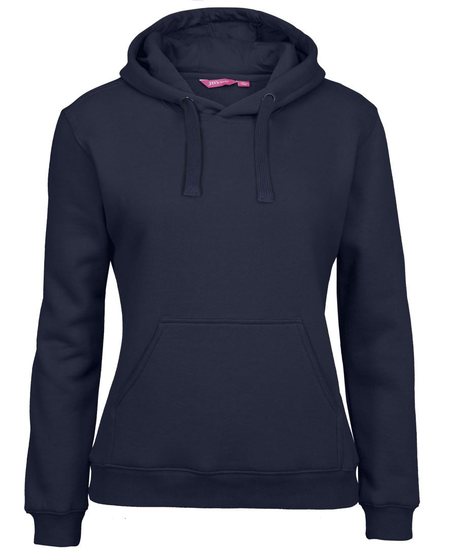 3FH1 - JB's LADIES FLEECY HOODIE - UNBRANDED
