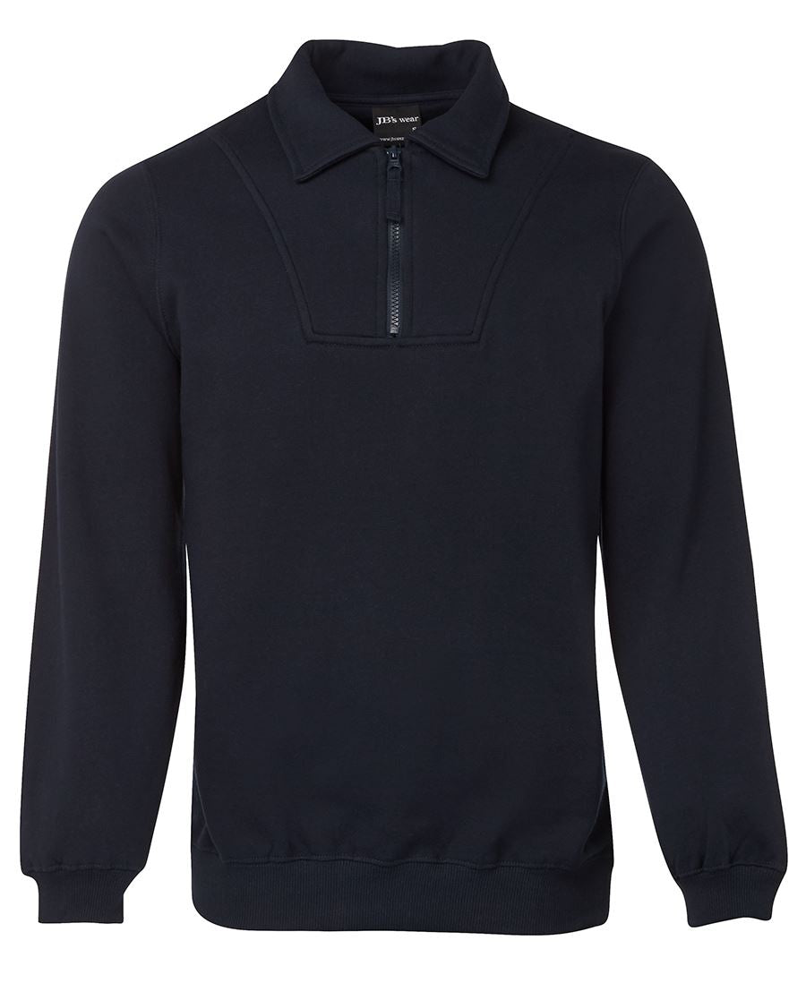 3FSZ - JB's 1/2 ZIP FLEECY SWEAT - UNBRANDED