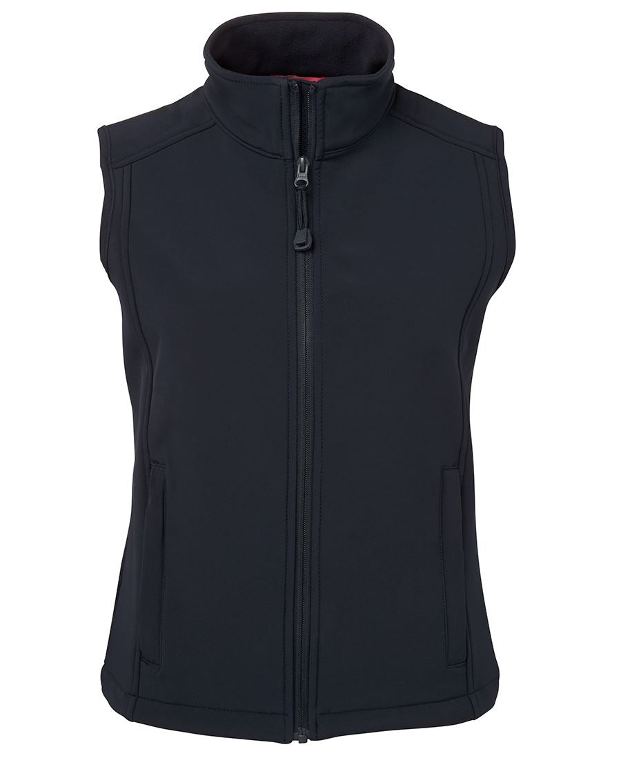 3JLV1 - JB's LADIES LAYER (SOFTSHELL) VEST - UNBRANDED