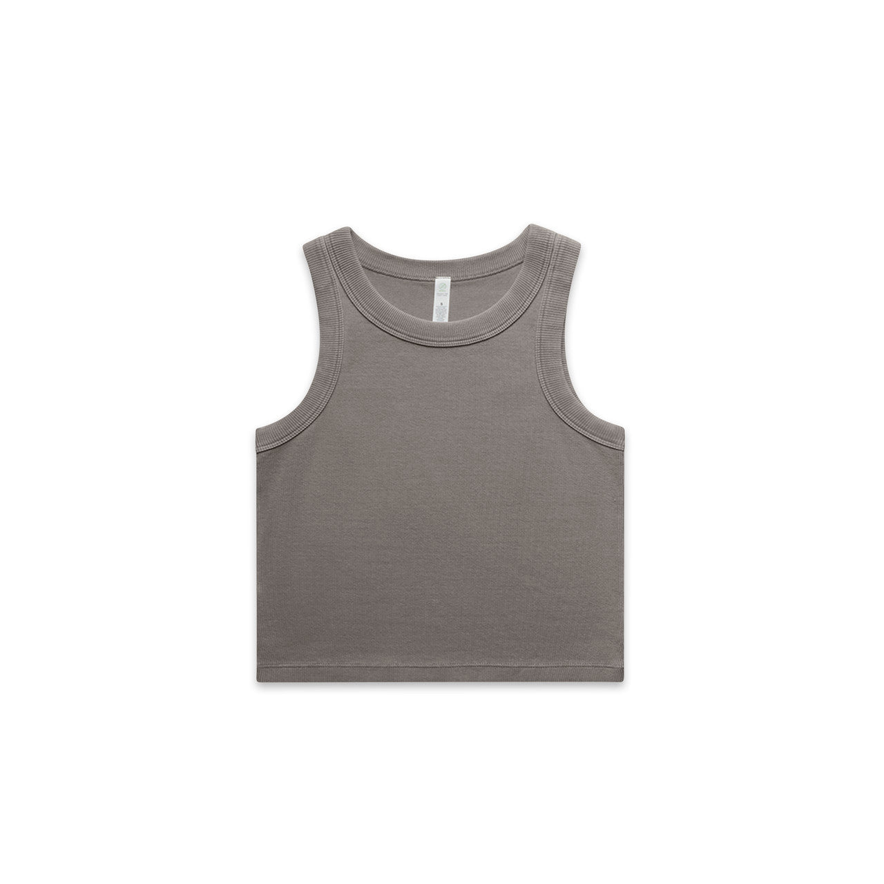 4035 - Wo's Faded Organic Rib Crop Tank | 4035 - UNBRANDED