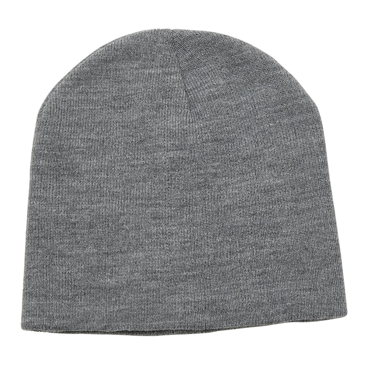 4405 - Heathered Skull Beanie - UNBRANDED