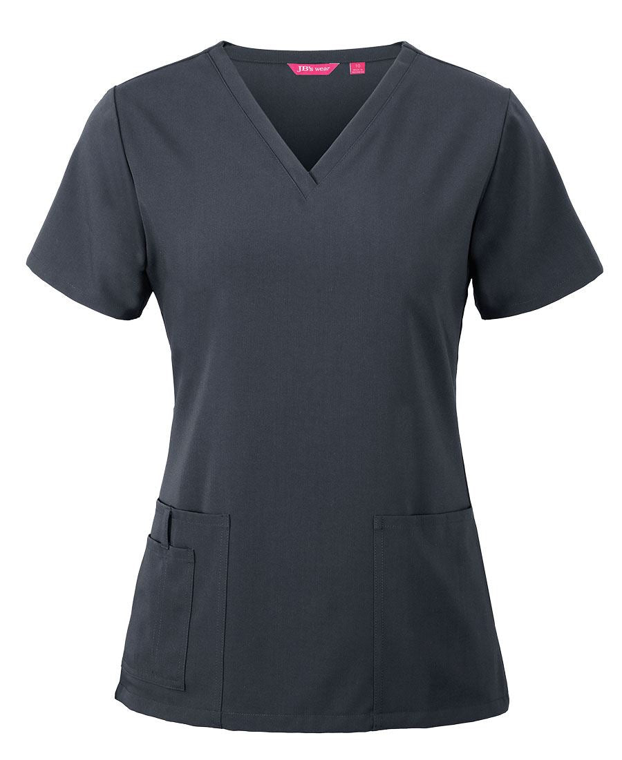 4SNT1 - JB's LADIES NU SCRUB TOP - UNBRANDED