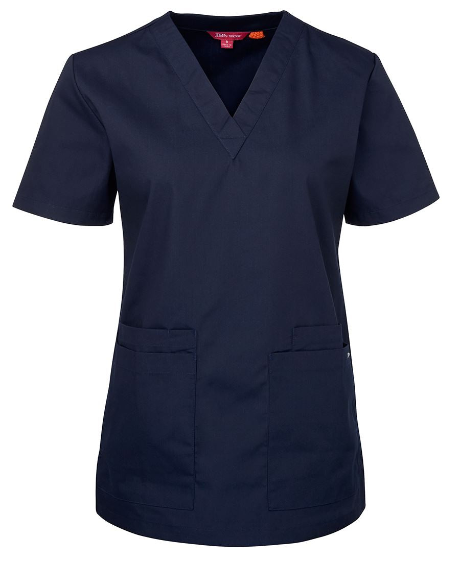 4SRT1 - JB's LADIES SCRUBS TOP - UNBRANDED