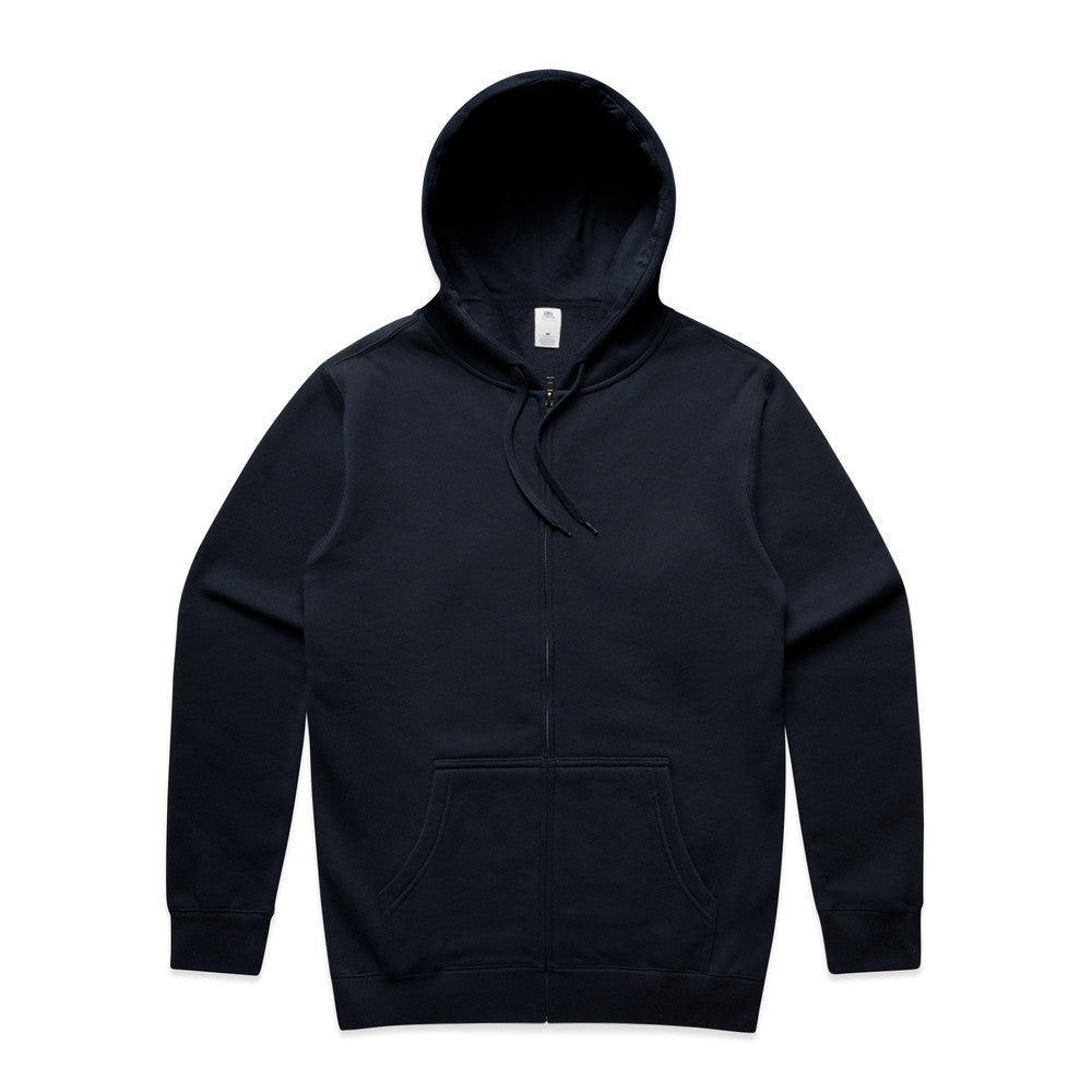 5104 - Stencil Zip Hood - UNBRANDED