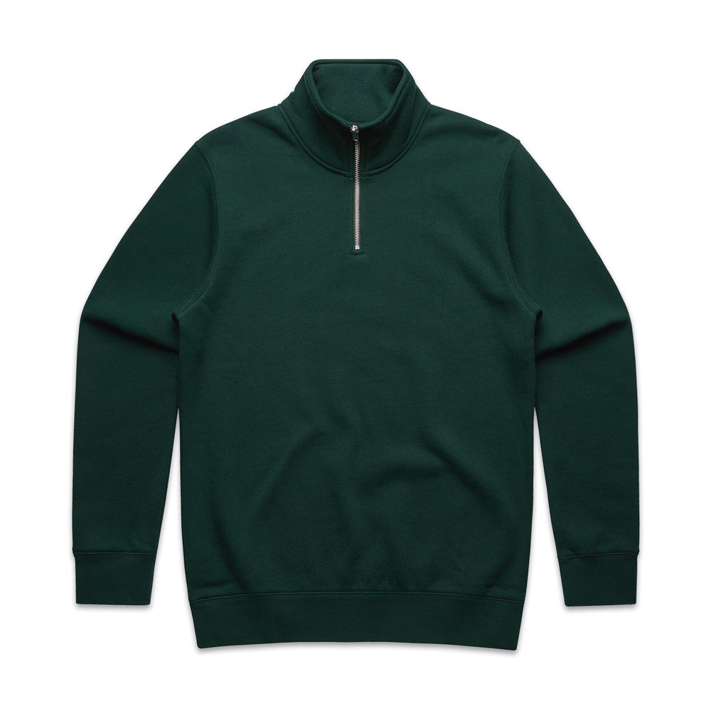 5125 - Stencil Half Zip Crew - UNBRANDED