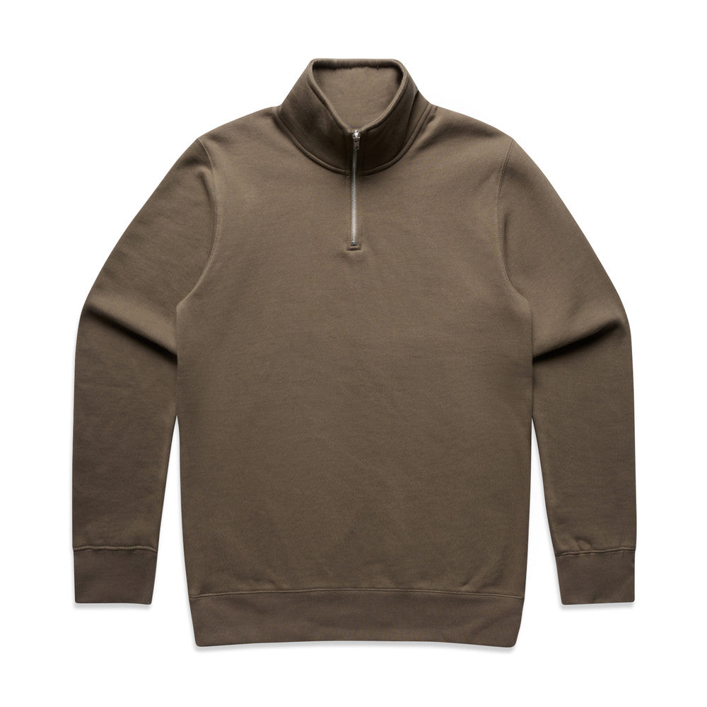 5125 - Stencil Half Zip Crew - UNBRANDED