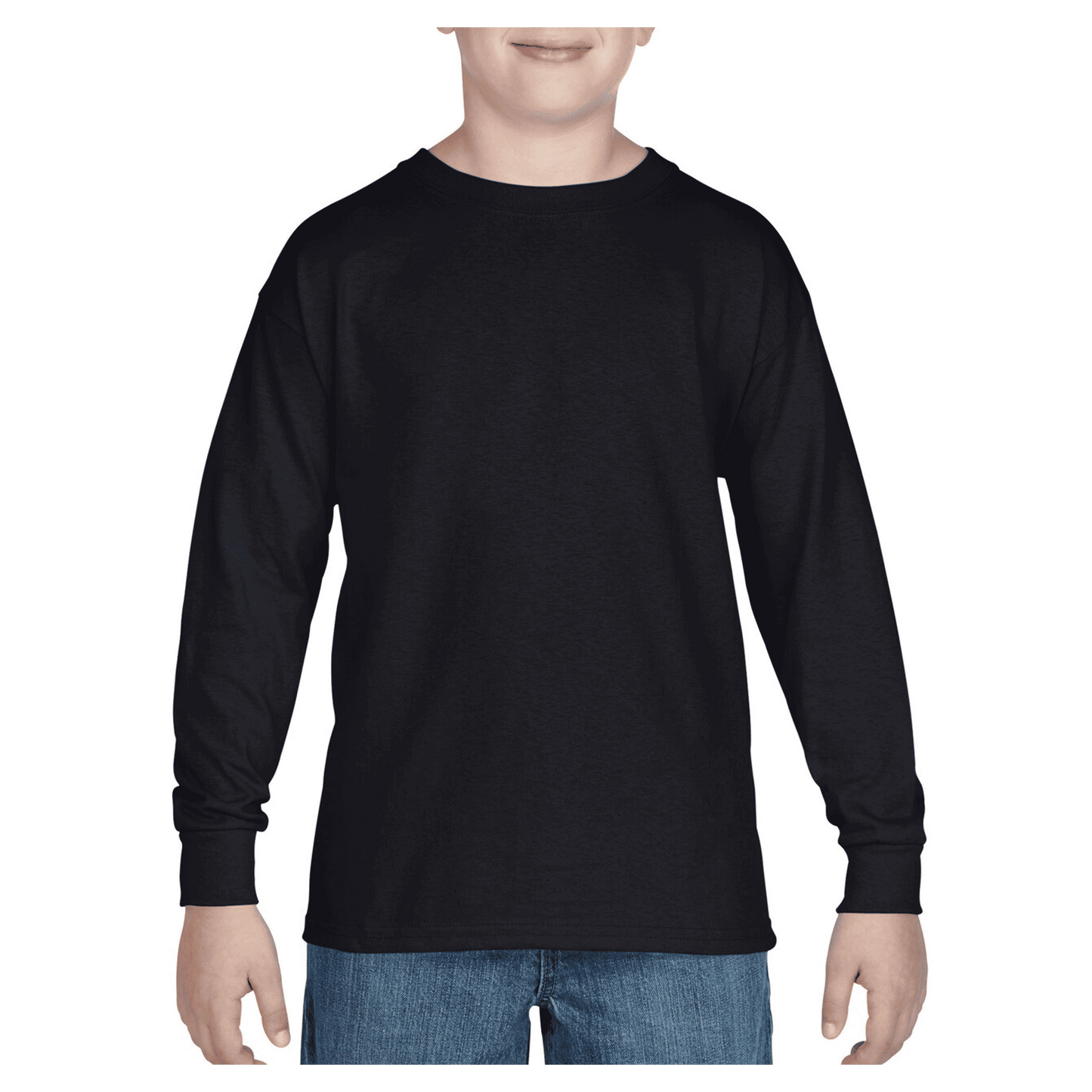 5400B - 5400B Gildan Heavy Cotton Youth Long Sleeve T - UNBRANDED