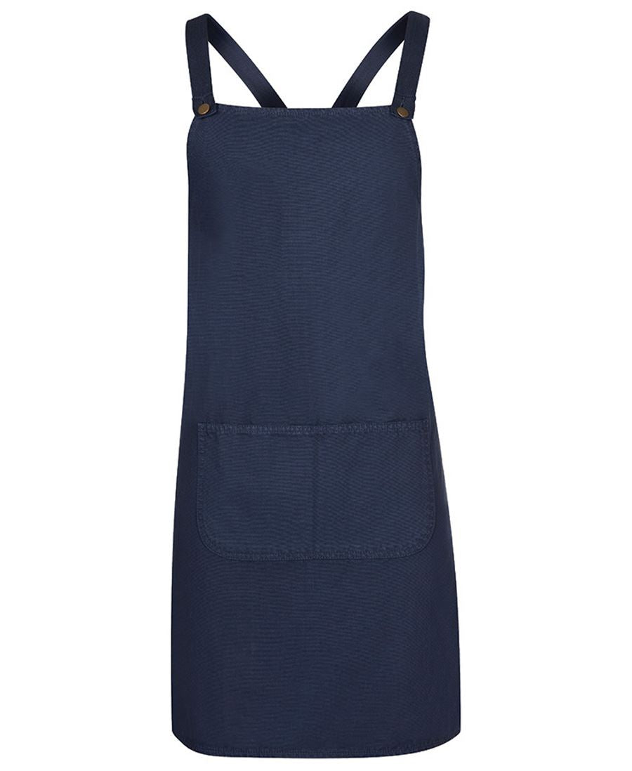 5ACBC - JB's CROSS BACK CANVAS APRON (WITHOUT STRAP) - UNBRANDED