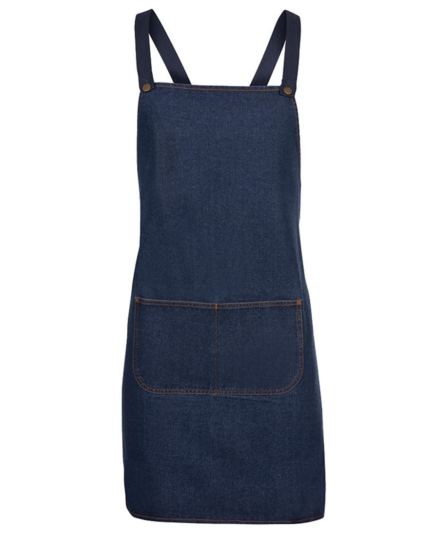 5ACBD - JB's CROSS BACK DENIM APRON (WITHOUT STRAP) - UNBRANDED