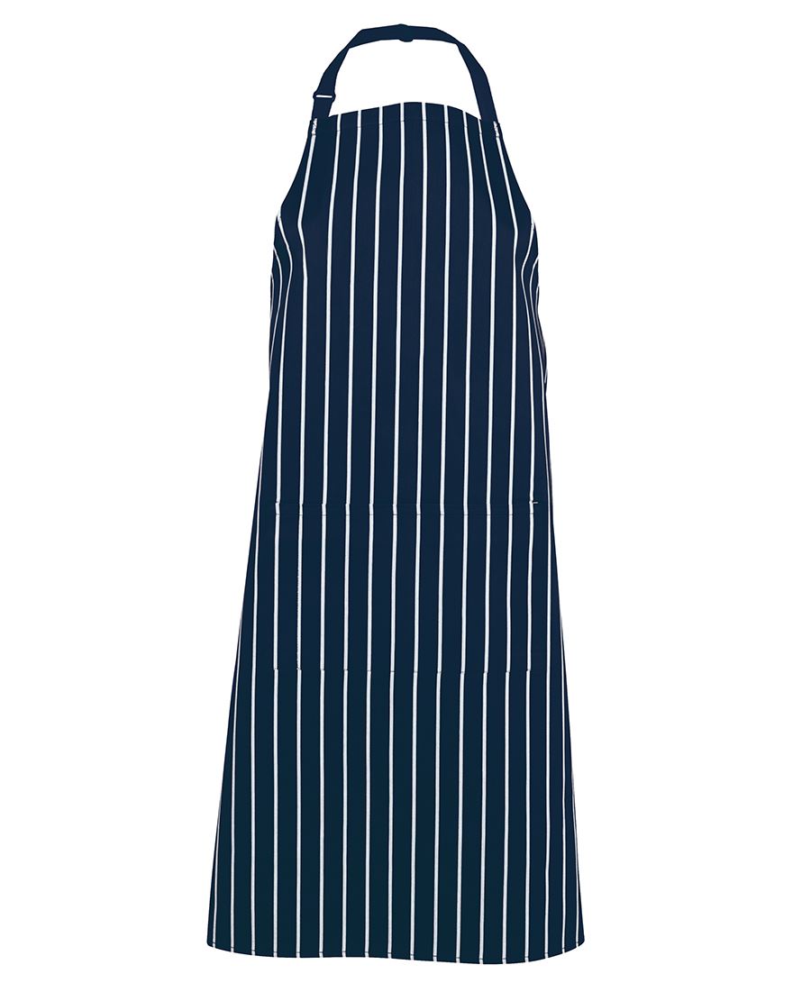 5BS - JB's BIB STRIPED APRON - UNBRANDED