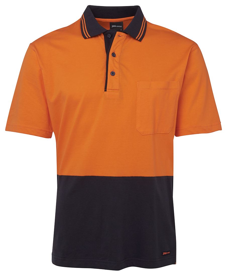 6CPHV - JB's Hi Vis S/S COTTON POLO - UNBRANDED