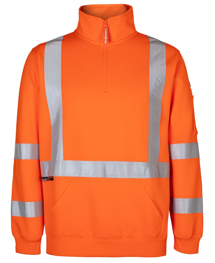 6DAQF - JB's NSW/QLD RAIL (D+N) X-BACK 1/2 ZIP FLEECE - UNBRANDED