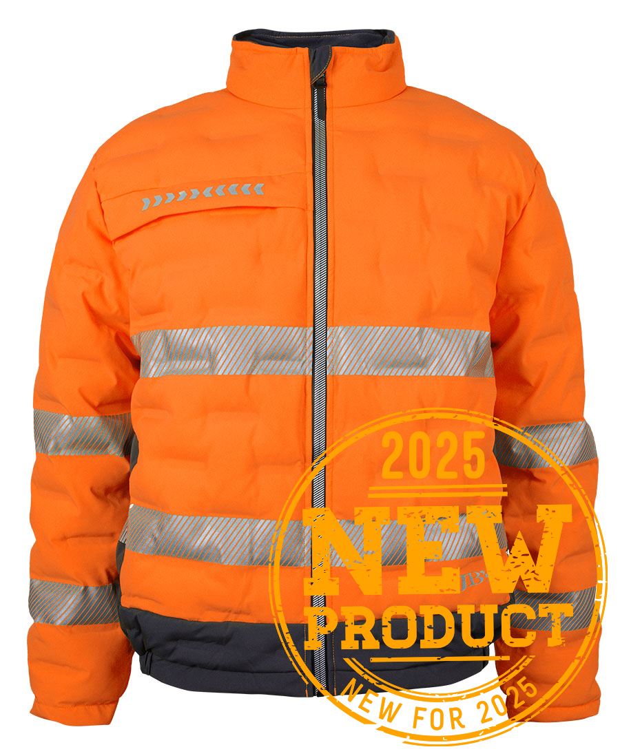 6DGJ - JB's Hi Vis (D+N) GRAPHENE PUFFER JACKET - UNBRANDED