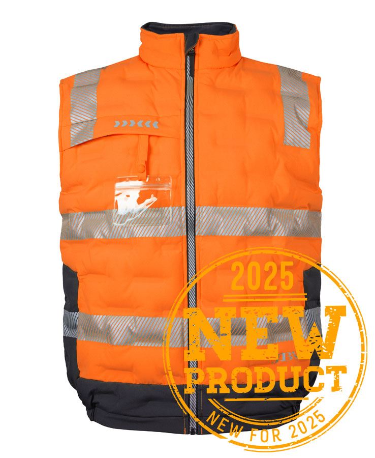 6DGV - JB's Hi Vis (D+N) GRAPHENE PUFFER VEST - UNBRANDED