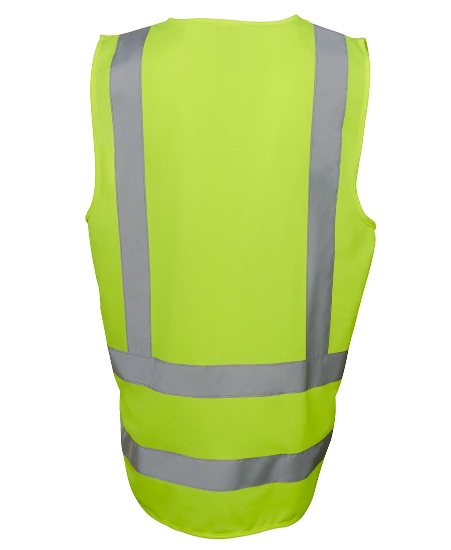 6DNDV - JB's Hi Vis Zip Drop Tail Pattern Vest - UNBRANDED