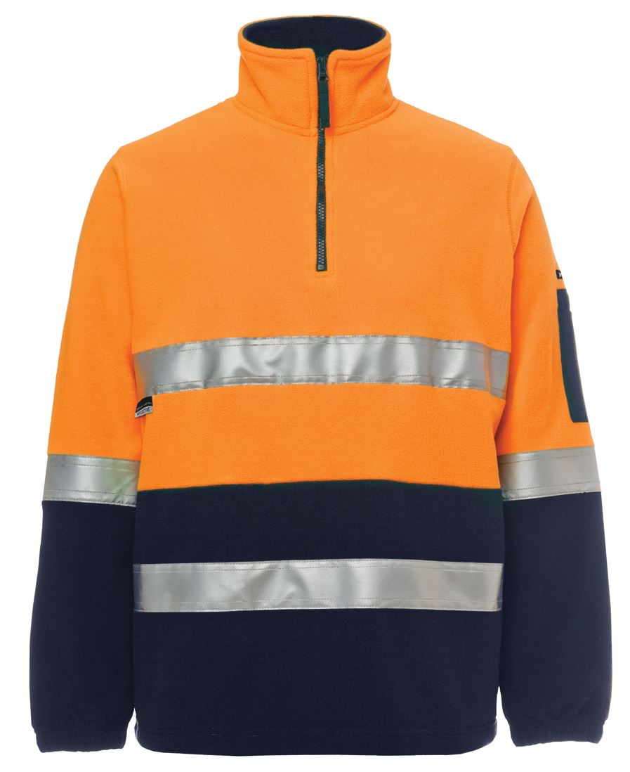 6DNPF - JB's Hi Vis (D+N) 1/2 ZIP POLAR - UNBRANDED