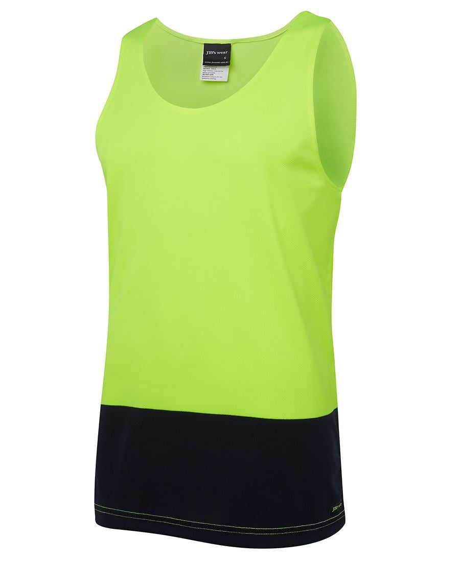 6HTS - JB's Hi Vis Traditional Singlet - UNBRANDED