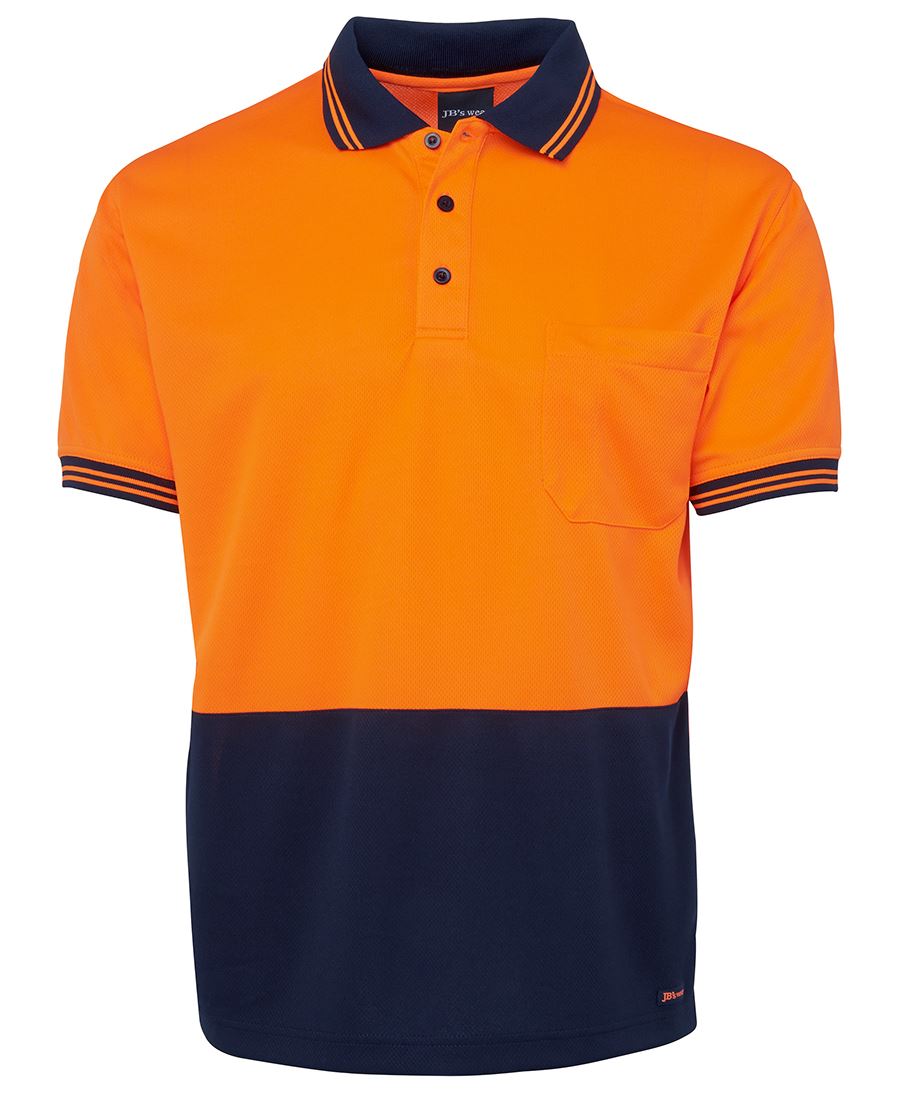 6HVPS - JB's Hi Vis S/S TRAD POLO - UNBRANDED