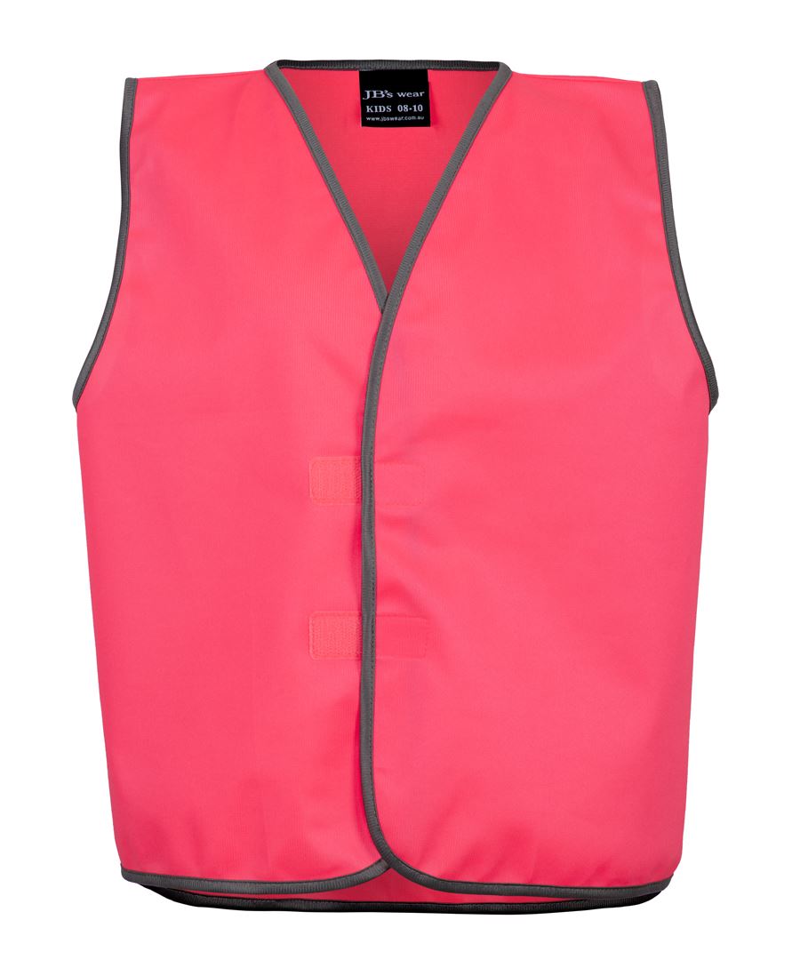 6HVSU - JB's Hi Vis KIDS SAFETY VEST - UNBRANDED