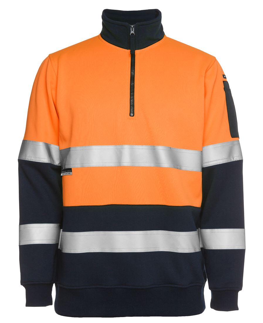 6HZFS - JB's BIOMOTION (D+N) 1/2 ZIP FLEECY SWEAT - UNBRANDED