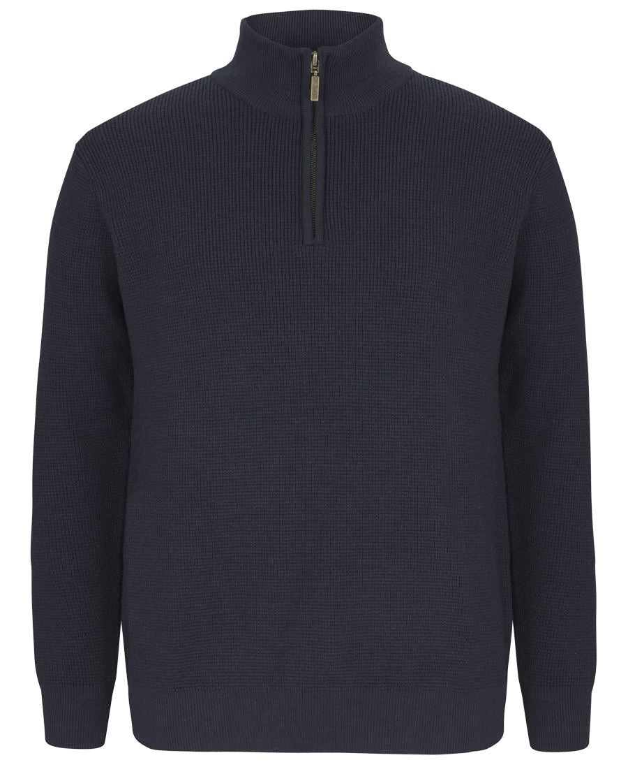 6JCZ - JB's CHUNKY 1/2 ZIP JUMPER - UNBRANDED