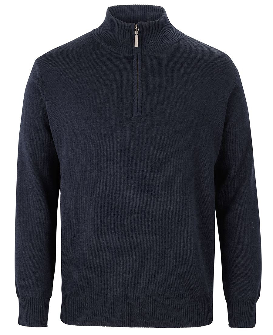 6JHZ - JB's MENS CORPORATE 1/2 ZIP JUMPER - UNBRANDED