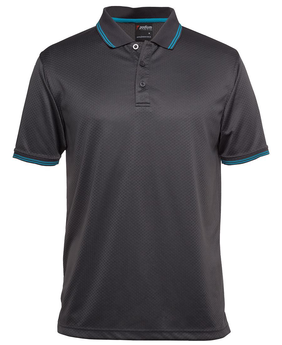 7JCP - PDM JACQUARD CONTRAST POLO - UNBRANDED