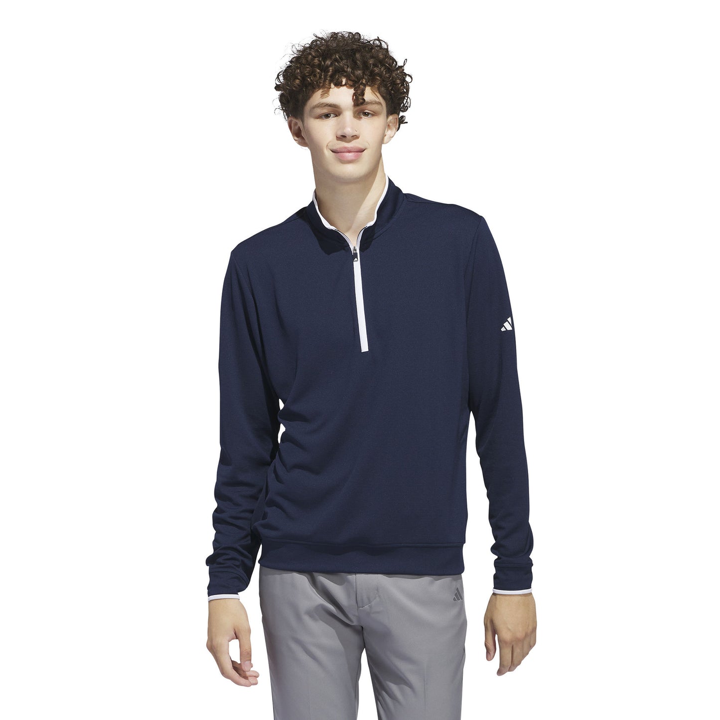 A232 - Adidas Mens Recycled Lightweight Quarter Zip Pullover - UNBRANDED