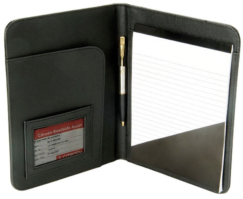 B164 - Leather A5 Folder - UNBRANDED