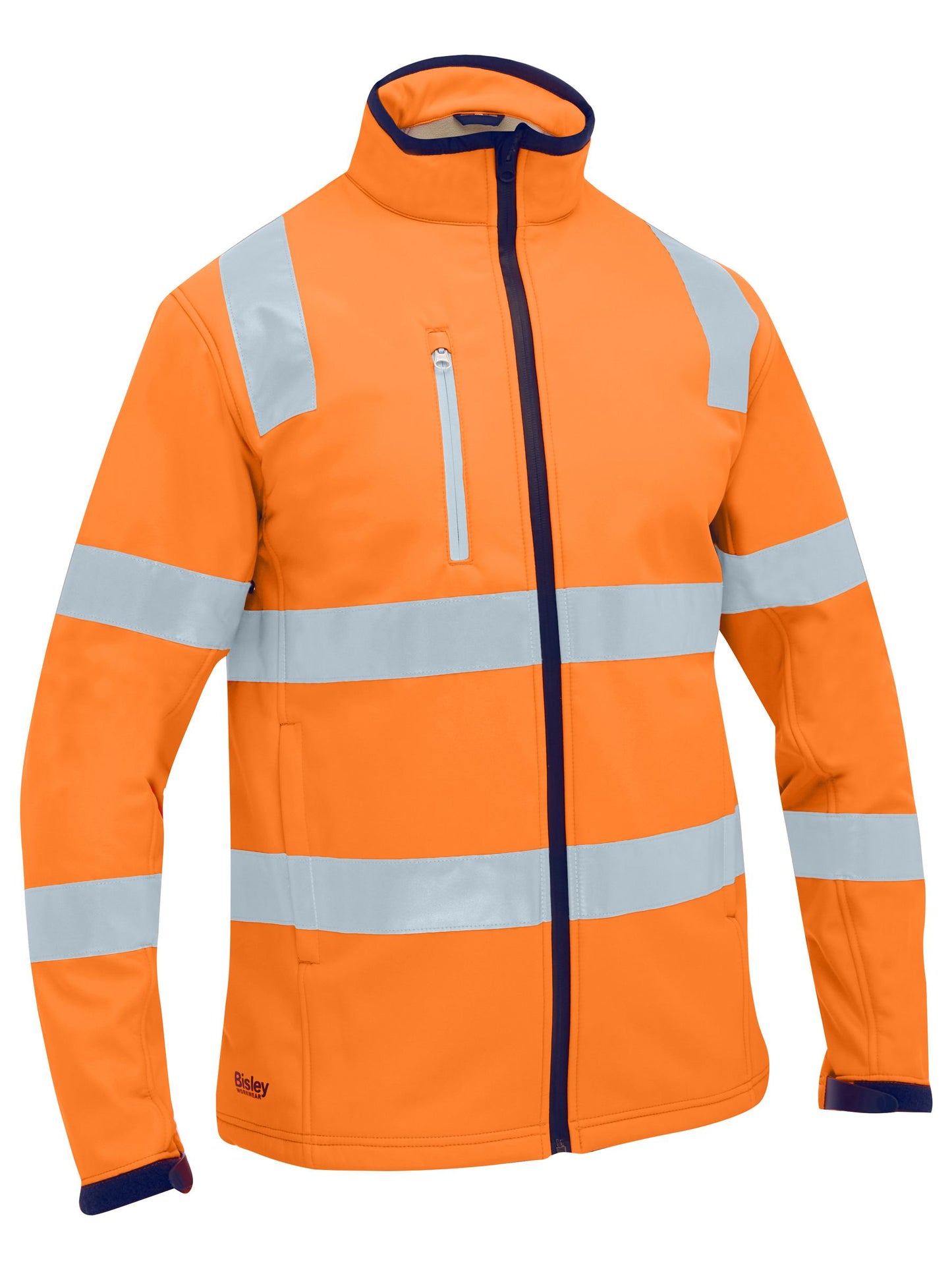 BJ6058T - Taped Hi Vis Soft Shell Jacket - UNBRANDED