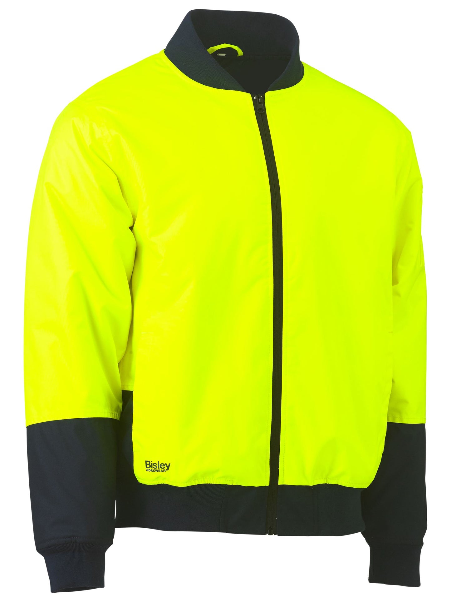 BJ6730 - Hi Vis Bomber Jacket - UNBRANDED