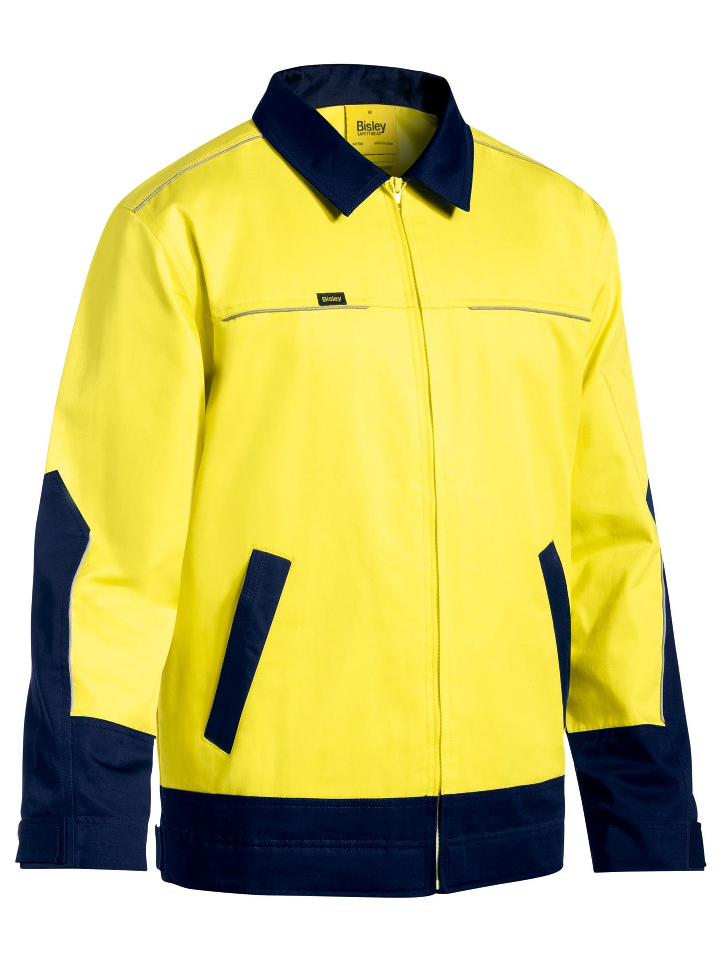 BJ6917 - Hi Vis Drill Jacket with Liquid Repellent Finish - UNBRANDED