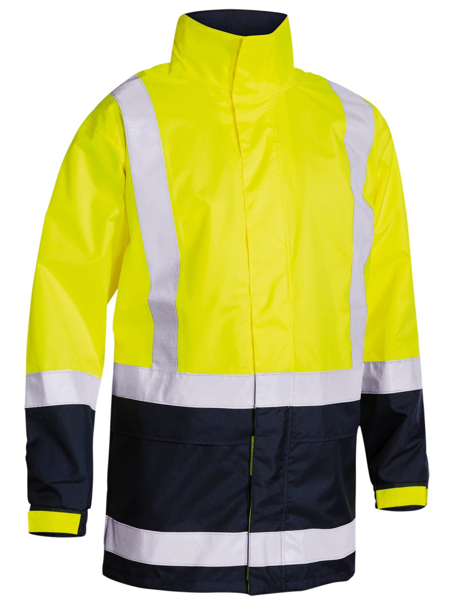 BJ6966T - Taped Hi Vis Rain Shell Jacket - UNBRANDED