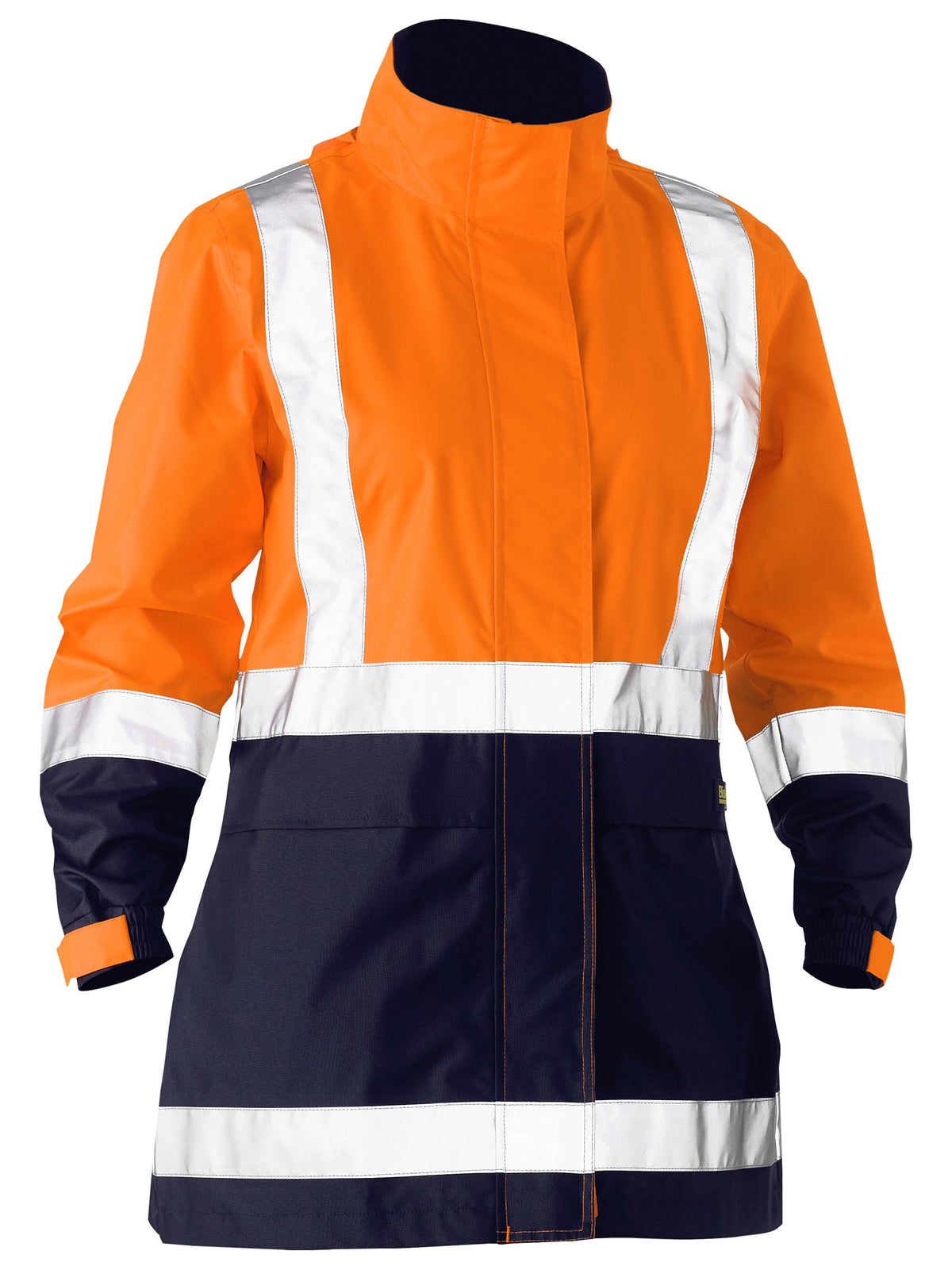 BJL6766T - Women's Taped Hi Vis Recycled Rain Shell Jacket - UNBRANDED