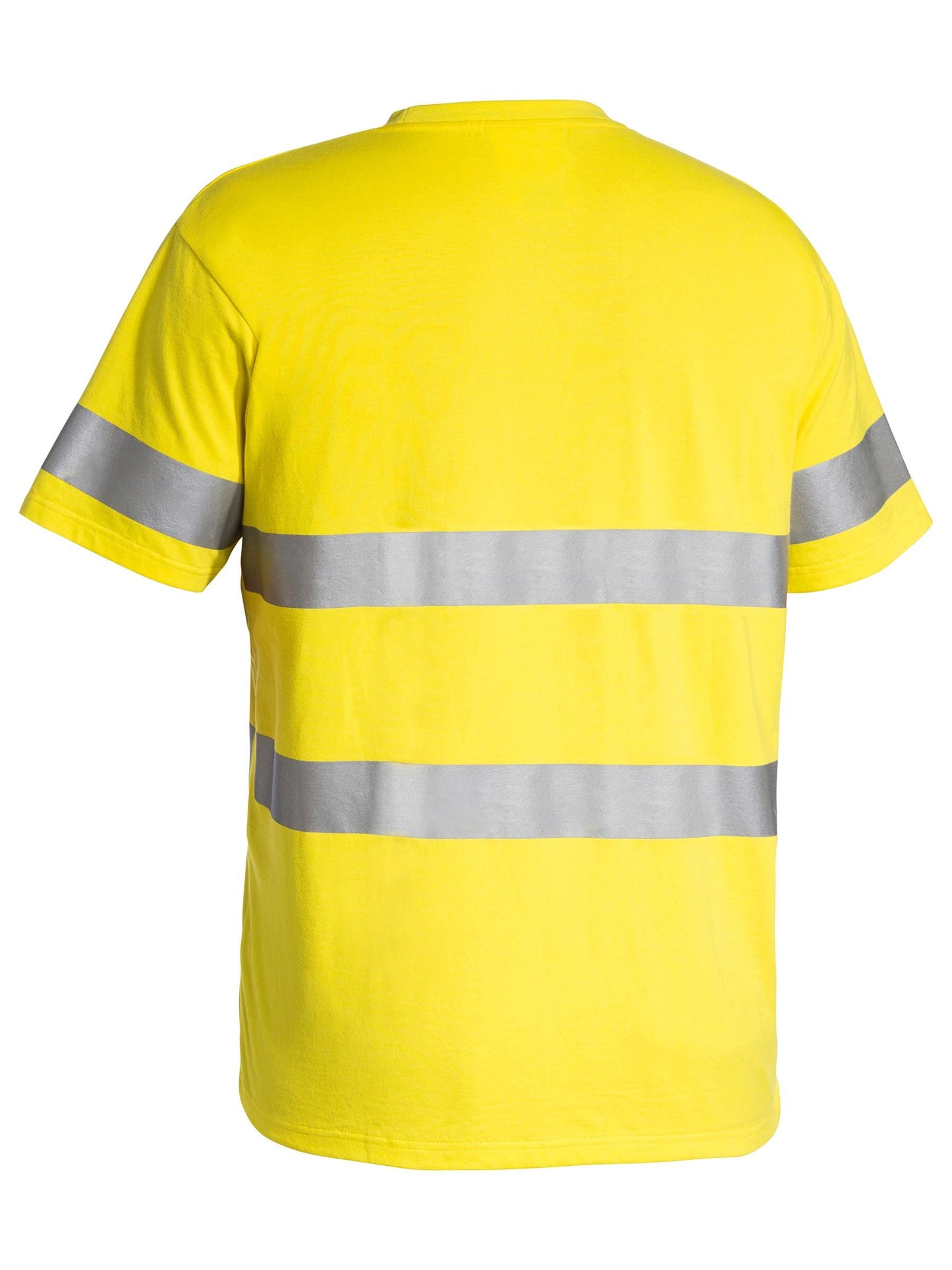 BK1017T - Taped Hi Vis Cotton T-Shirt - UNBRANDED