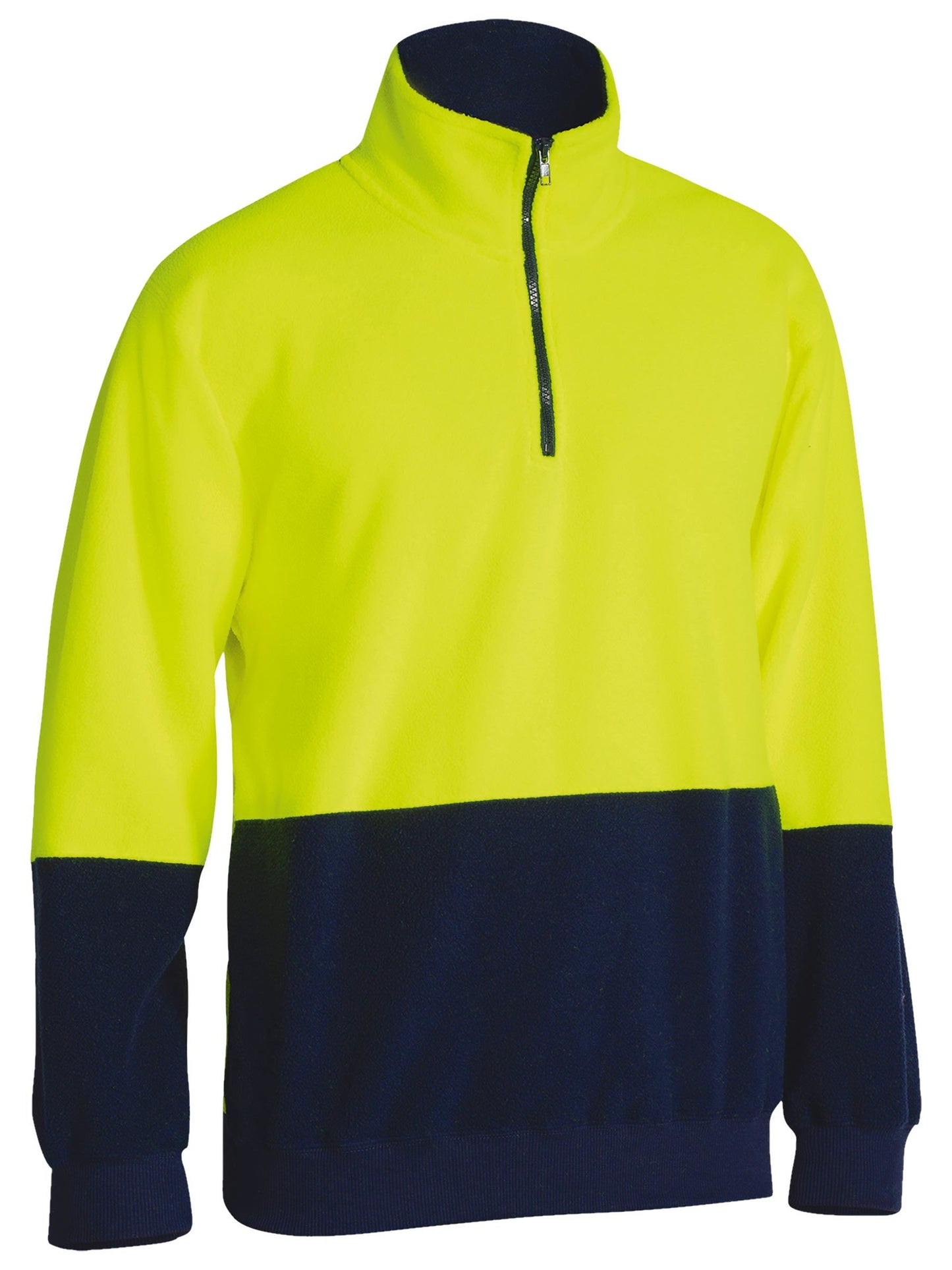 BK6889 - Hi Vis Polar fleece Zip Pullover - UNBRANDED