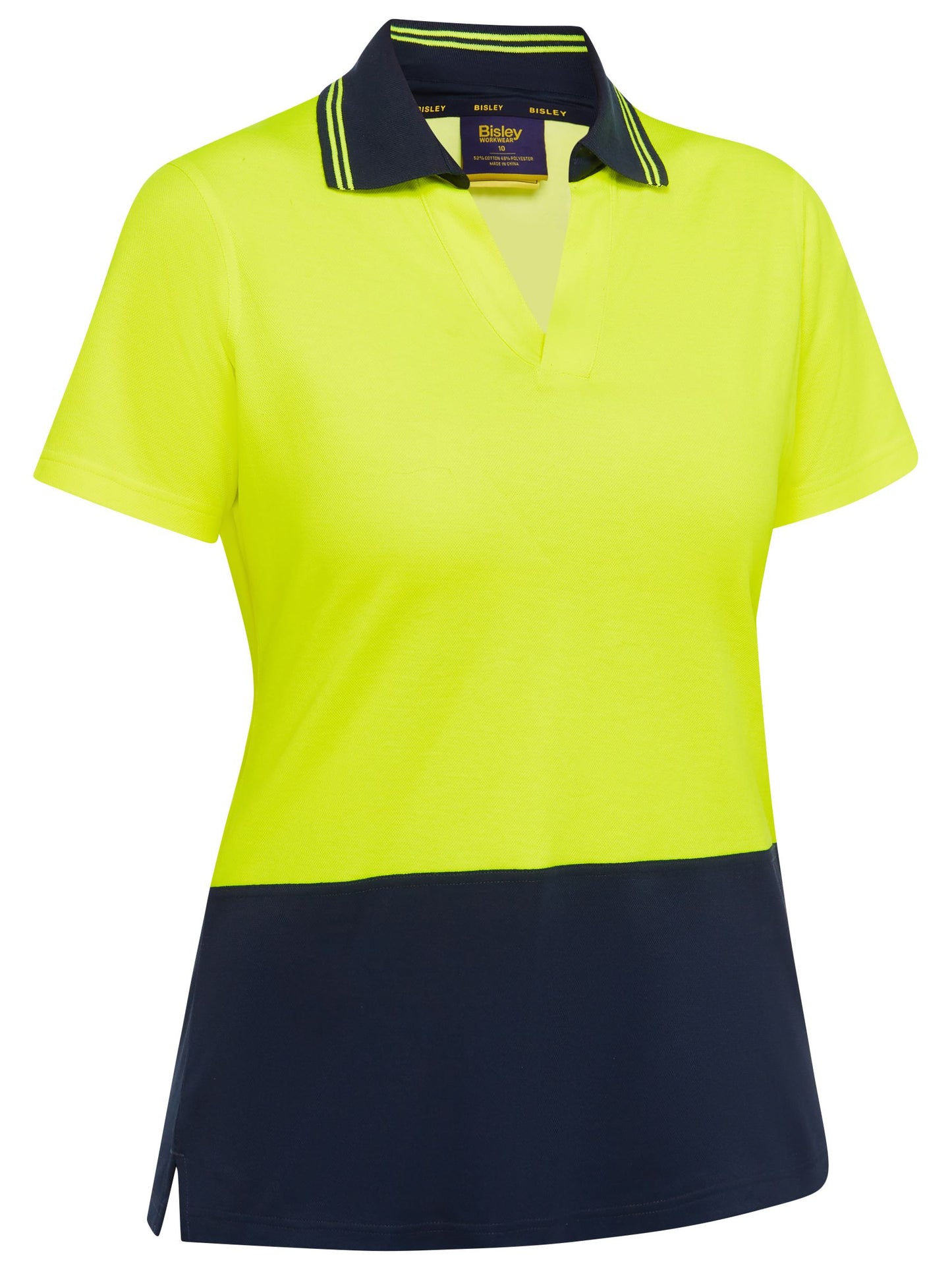 BKL1234 - Women's Hi Vis V-Neck Polo - UNBRANDED