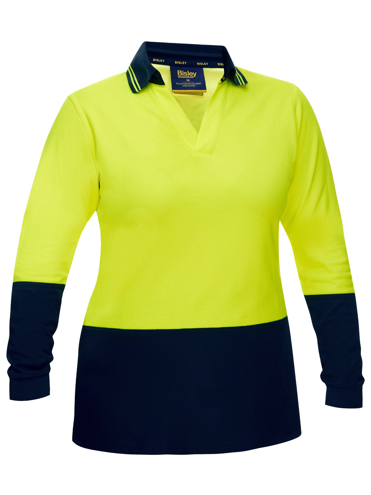 BKL6234 - Women's Hi Vis V-Neck Polo - UNBRANDED
