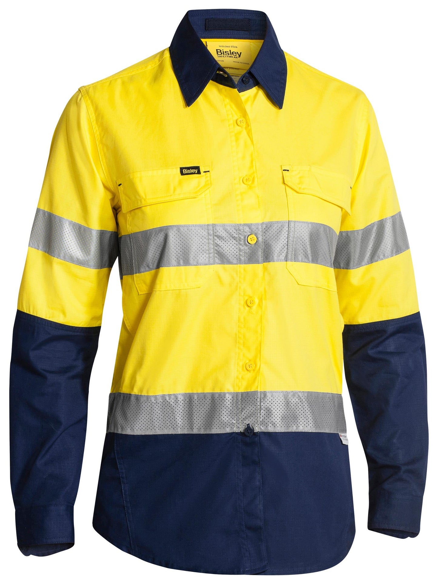 BL6415T - Women's X Airflow™ Taped Hi Vis Ripstop Shirt - UNBRANDED
