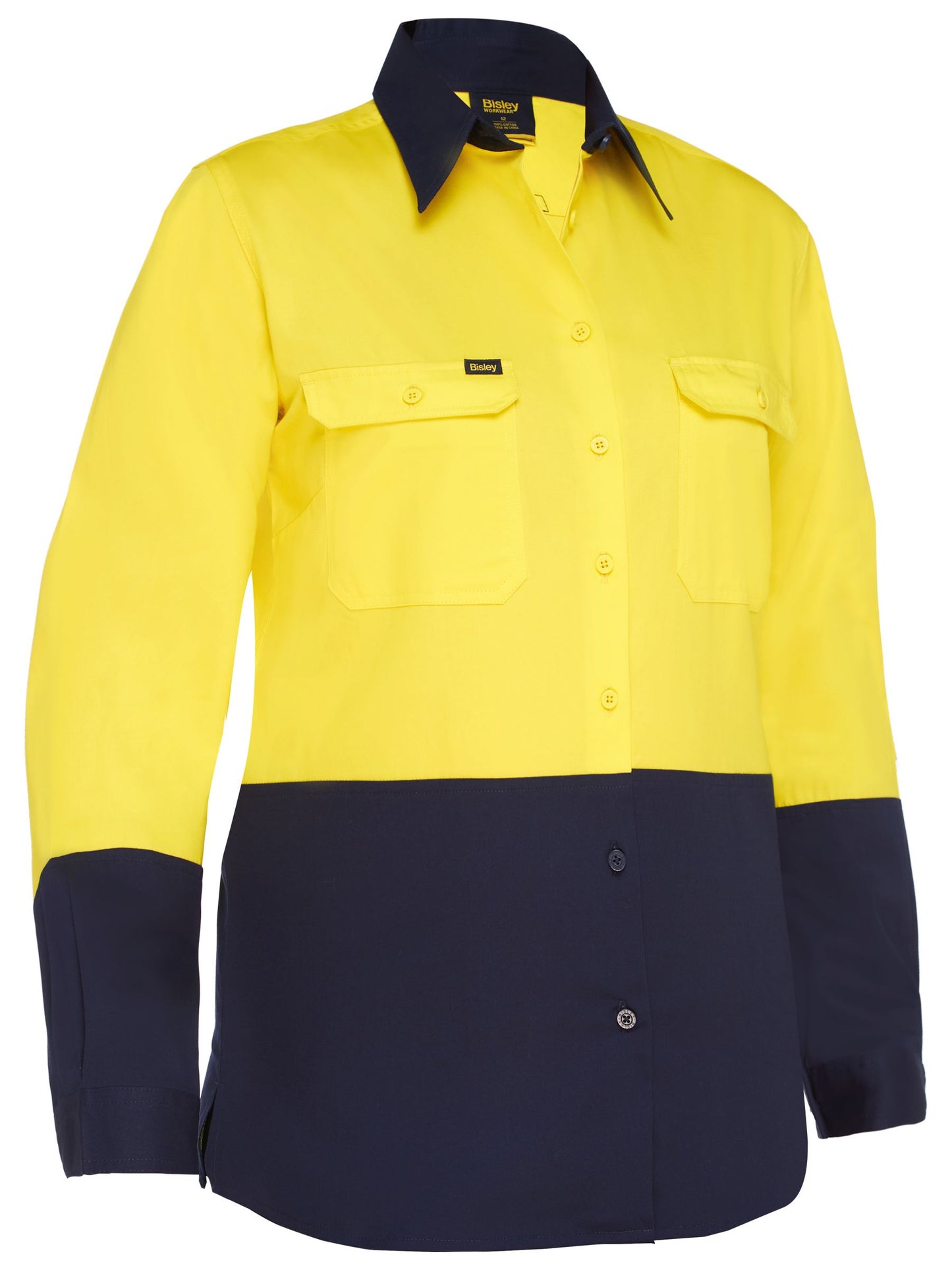 BL6895 - Women's Cool Lightweight Hi Vis Drill Shirt - UNBRANDED