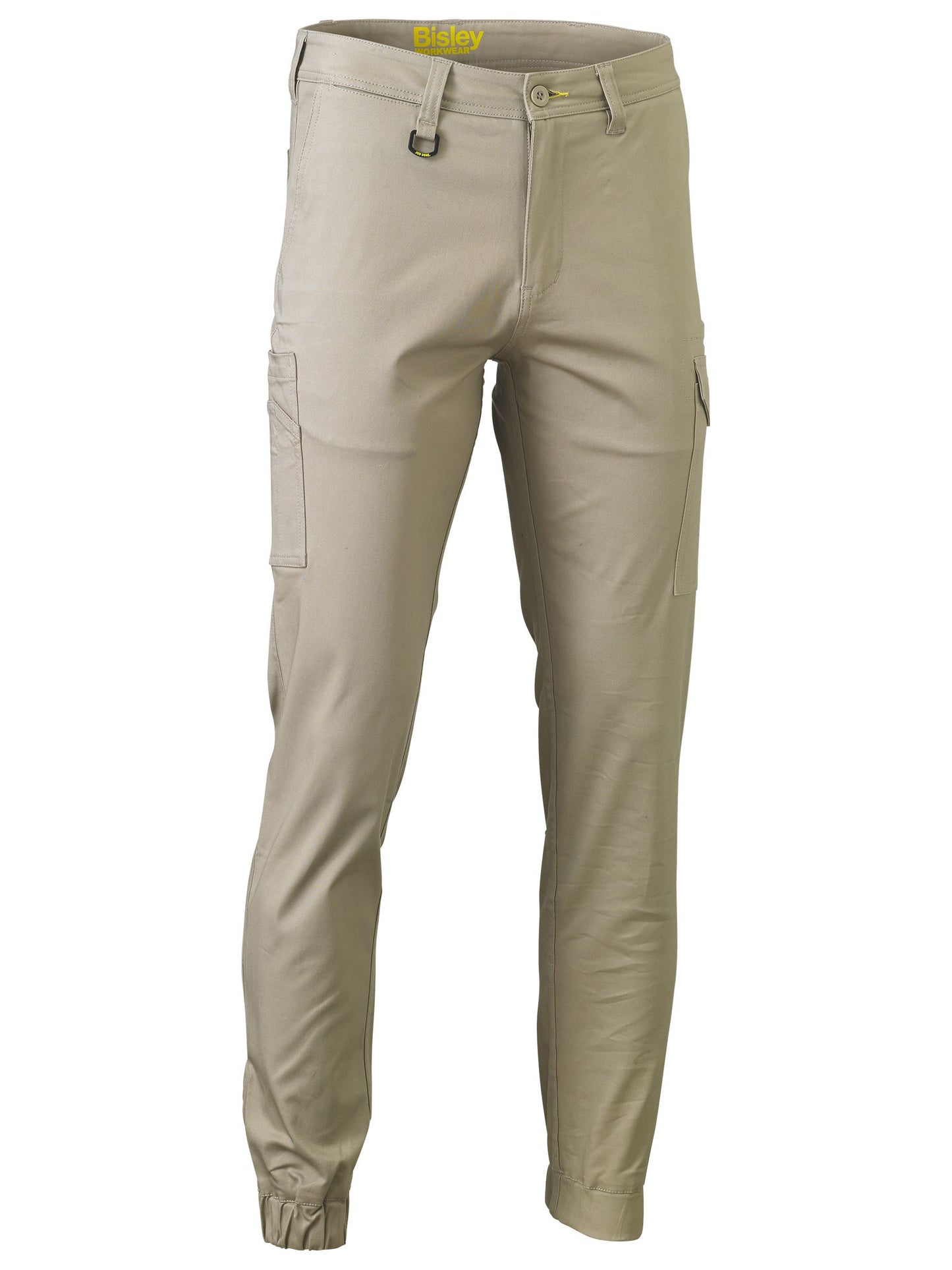 BPC6028 - Stretch Cotton Drill Cargo Cuffed Pants - UNBRANDED