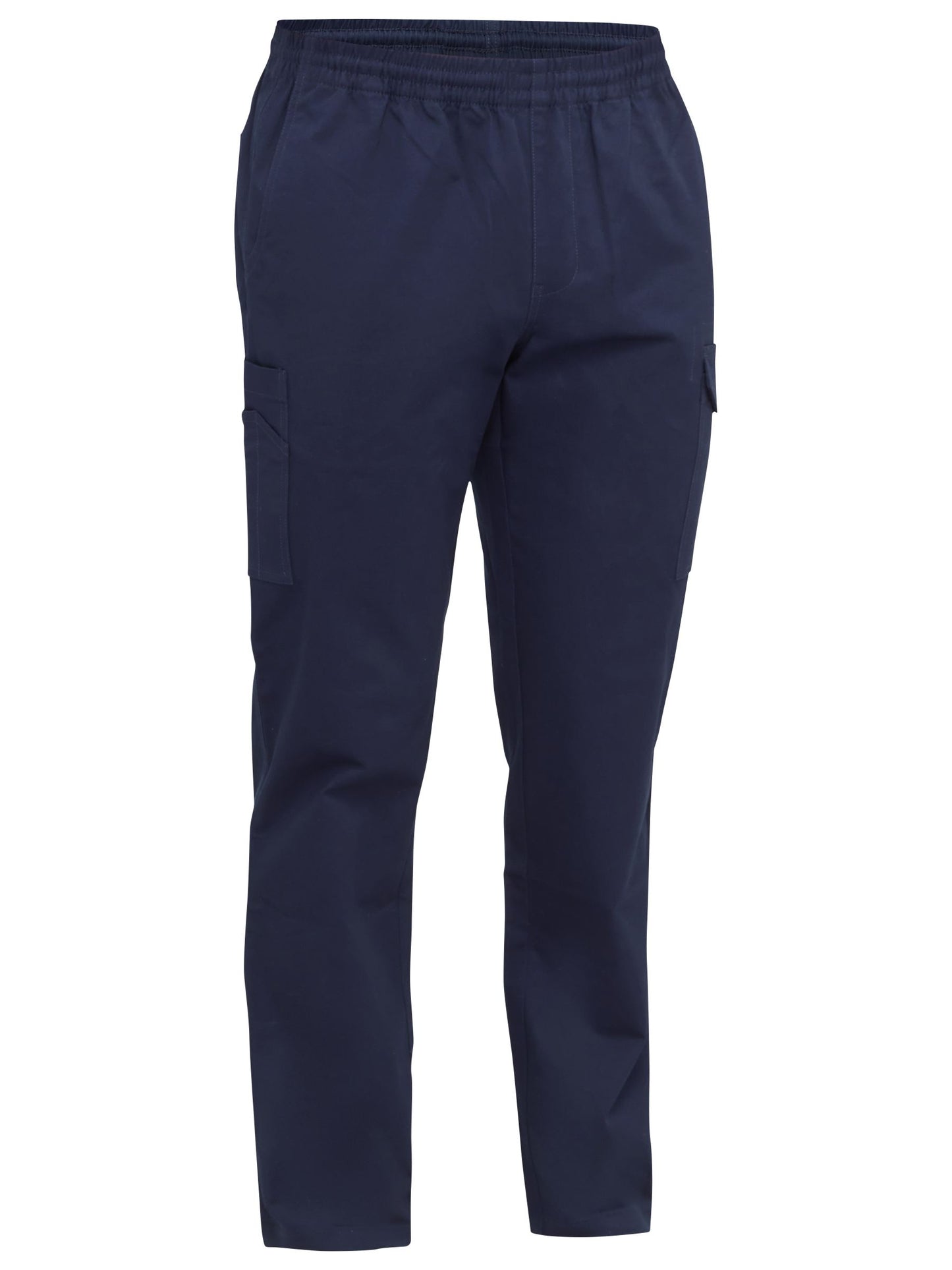 BPC6029 - Stretch Cotton Drill Elastic Waist Cargo Work Pant - UNBRANDED