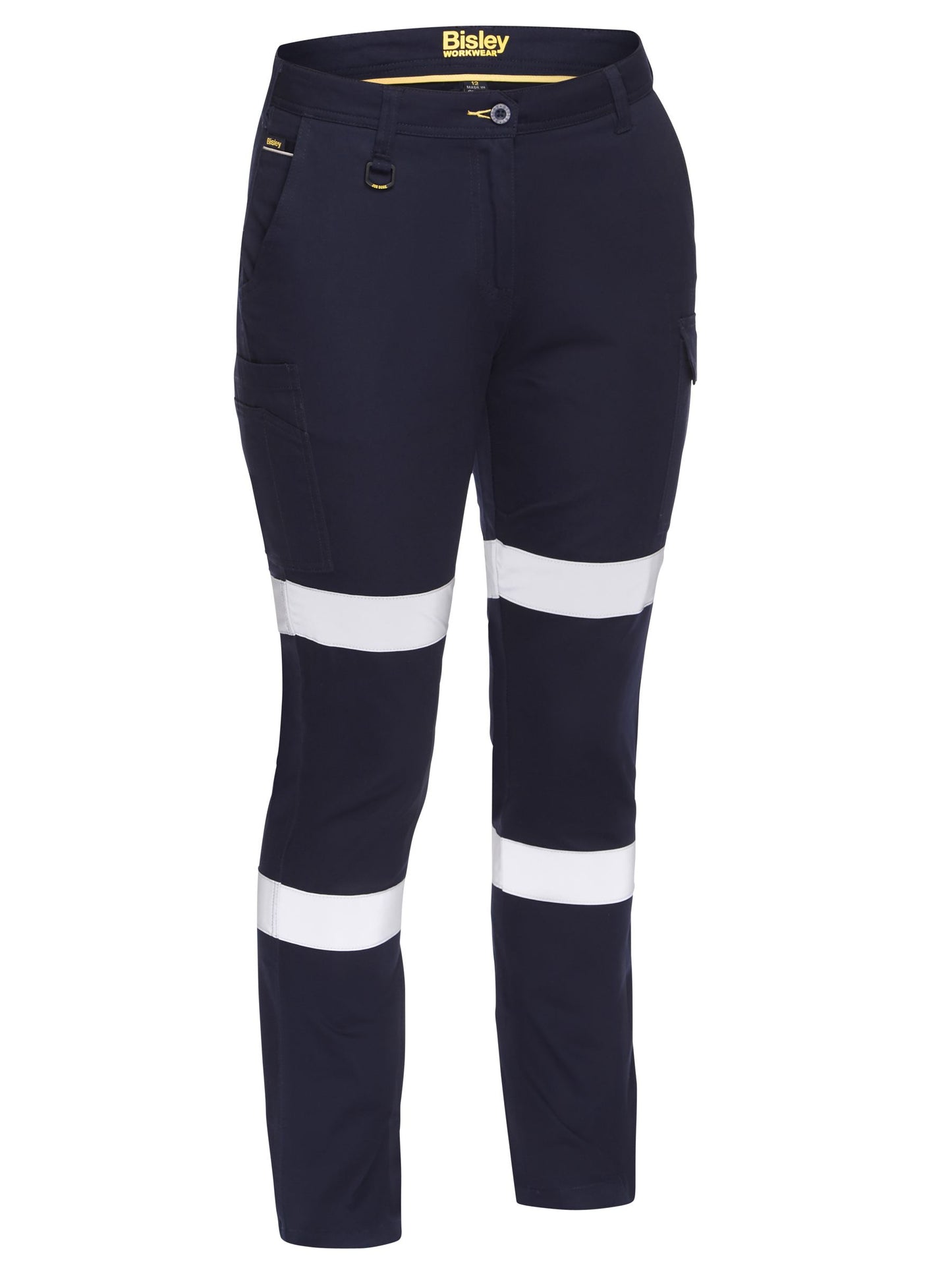 BPL6115T - Women's Taped Cotton Cargo Pants - UNBRANDED